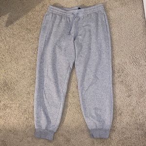Womens adidas jogger sweatpants grey size large